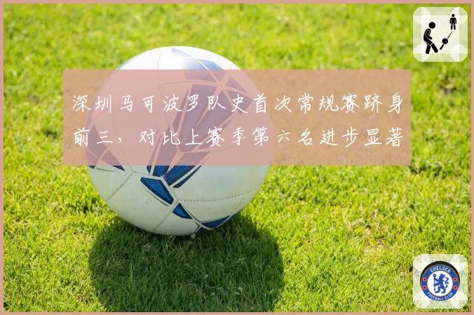 深圳马可波罗队史首次常规赛跻身前三,对比上赛季第六名进步显著